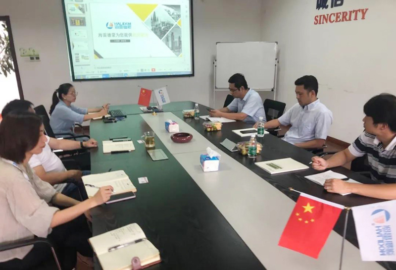 南昌科技镇长团施展团长一行到我司调研指导