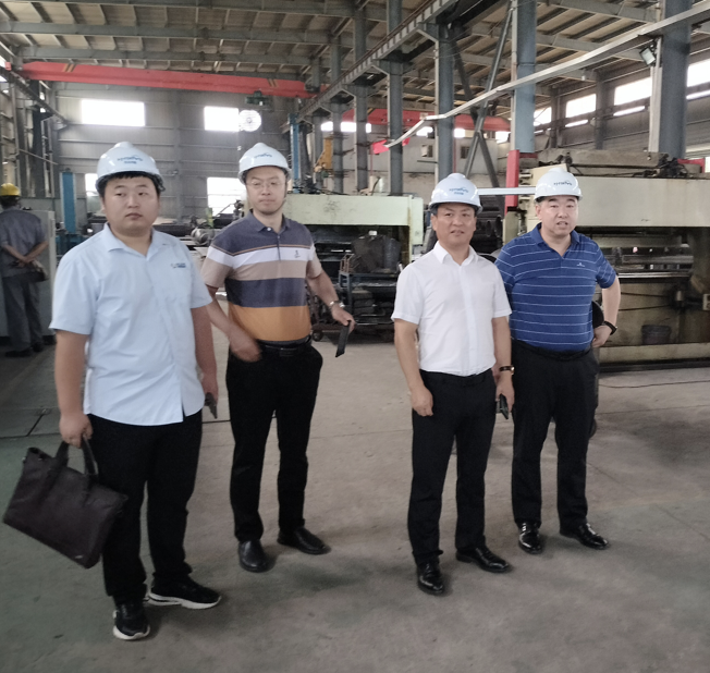 江苏PA捕鱼官方网站新能源（集团）有限公司总经理郑海青带队参访南京冷德科技有限公司